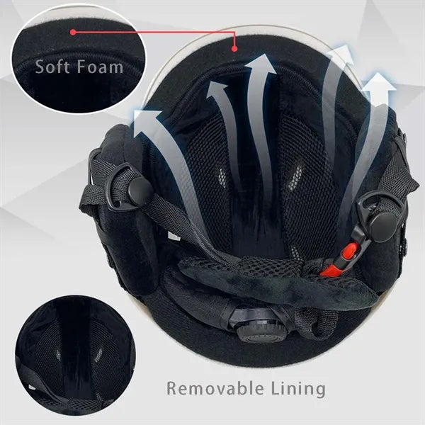 Outdoor gear adjustable protection ski snowboard helmet