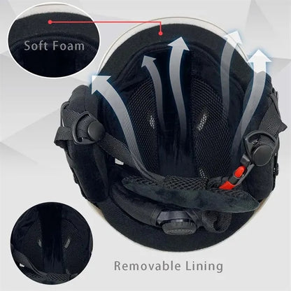 Outdoor gear adjustable protection ski snowboard helmet