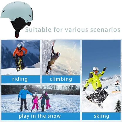 Outdoor gear adjustable protection ski snowboard helmet