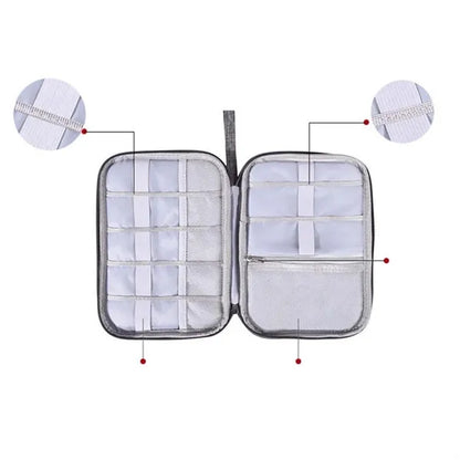 Portable Waterproof Travel Electronic Accessories Bag
