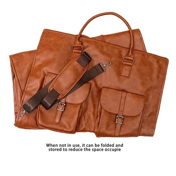 Convertible large foldable suit garment travel duffel bag