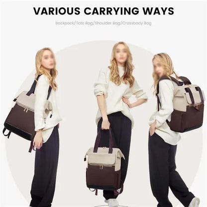Christmas gifts college travel multi-pocket laptop backpack
