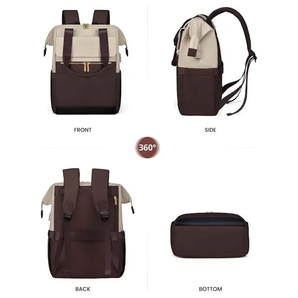 Christmas gifts college travel multi-pocket laptop backpack