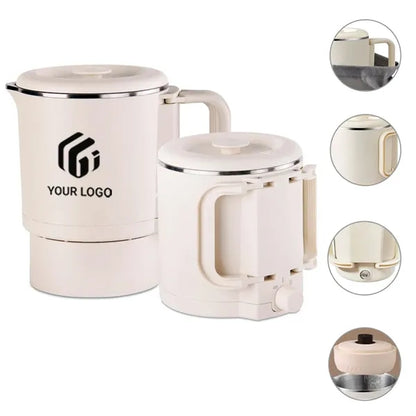 Portable Collapsible Travel Stainless Steel Electric Kettle