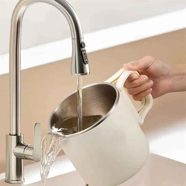 Portable Collapsible Travel Stainless Steel Electric Kettle