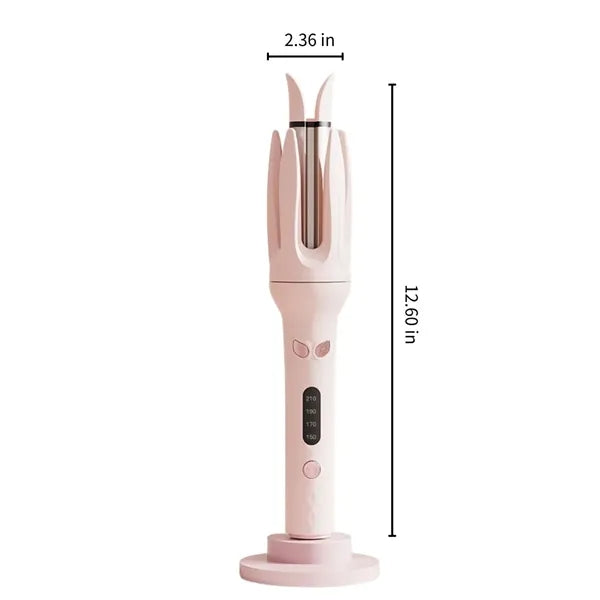 Portable 4 temperatures fast-heating automatic curling iron