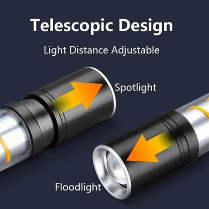 Outdoor emergency mini camping lantern led flashlight