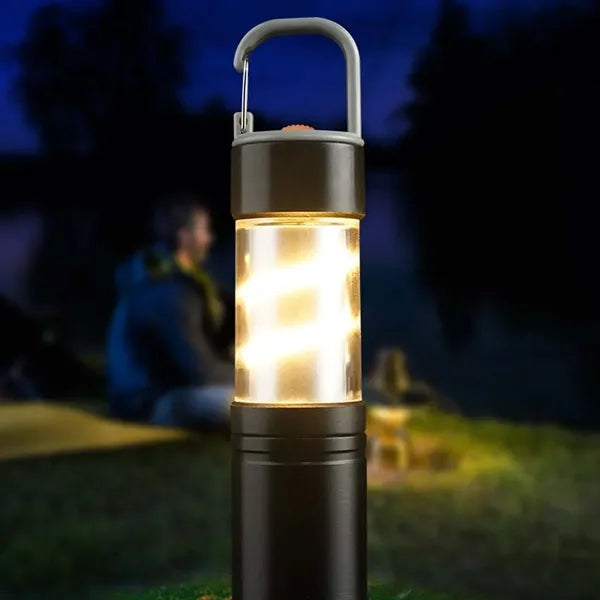 Outdoor emergency mini camping lantern led flashlight
