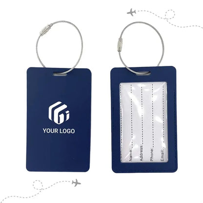 Travel essential cruise customizable silicone luggage tag