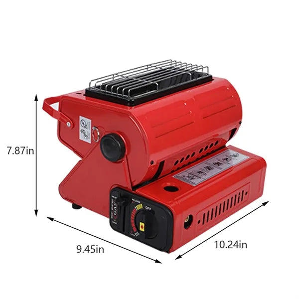 2 in 1 RV tent camping cooking warmer emergency heater