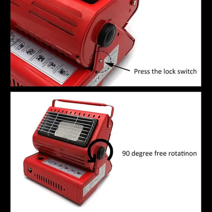 2 in 1 RV tent camping cooking warmer emergency heater