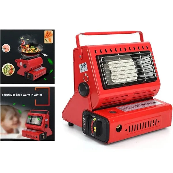 2 in 1 RV tent camping cooking warmer emergency heater