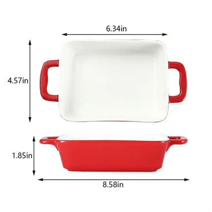 Cooking cake pie kitchen oven pan porcelain baking dish
