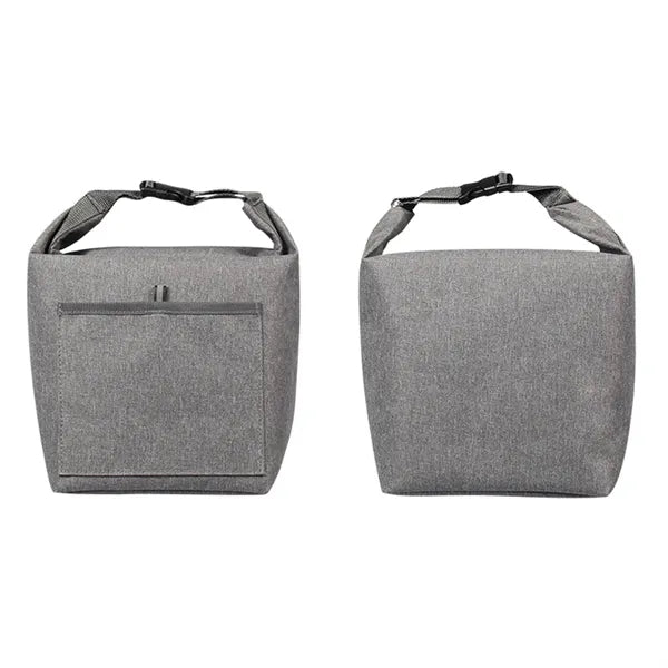Picnic beach work durable roll-top insulated lunch tote bag
