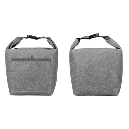 Picnic beach work durable roll-top insulated lunch tote bag