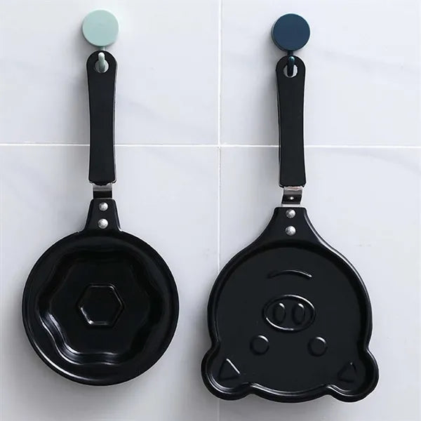 Kitchen gadget funny shape mini portable egg cooker fry pan