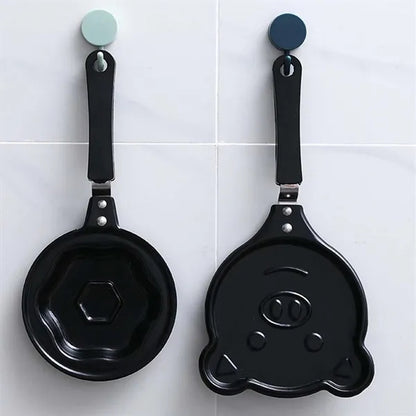 Kitchen gadget funny shape mini portable egg cooker fry pan