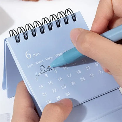 Home office school monthly small mini desk calendar 2026