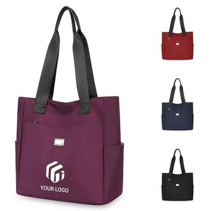 Travel gym shopping large waterproof overnight tote bag