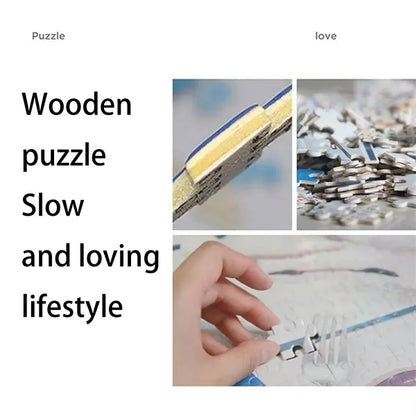 Custom Jigsaw Puzzle Toy with Logo Promotional Design Print
