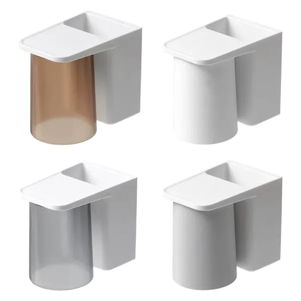 Magnetic Toothbrush Cup Holder with Inverted Design Hygienic