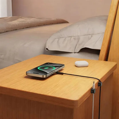 Compact Cable Organizer Clip for Desk Neat Wire Management