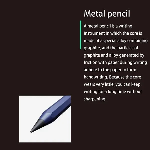 Eco Friendly Eternal Pencil Stylish Long Lasting No Sharpen