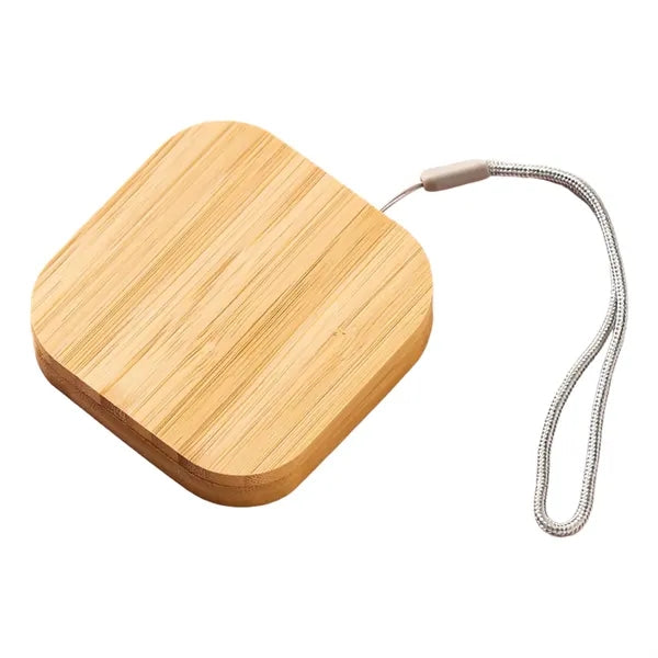 Eco Bamboo Multi Charging Cable Set Portable Storage Box
