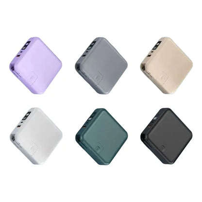 10000mAh Power Bank Built in Cables and Wall Plug Charger