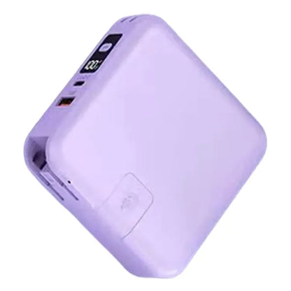 10000mAh Power Bank Built in Cables and Wall Plug Charger