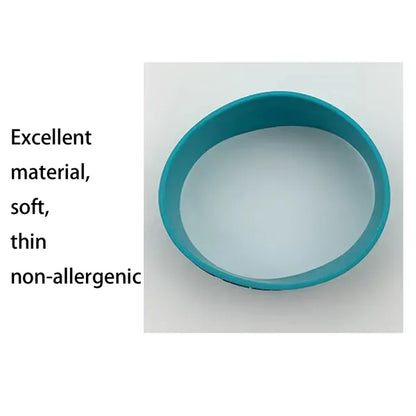 Glow In Dark Sports Wristband Durable Night Event Wear