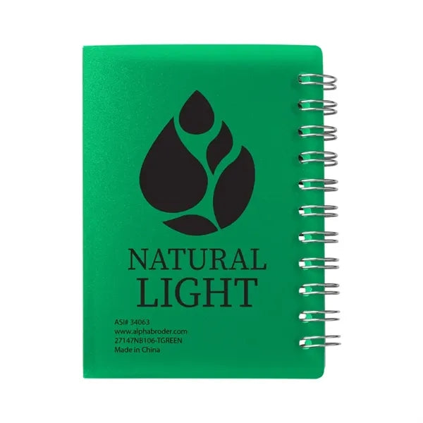 Curve Small Spiral Notebook 3.25" x 4.25"