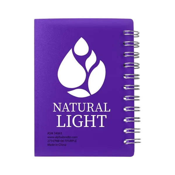Curve Small Spiral Notebook 3.25" x 4.25"