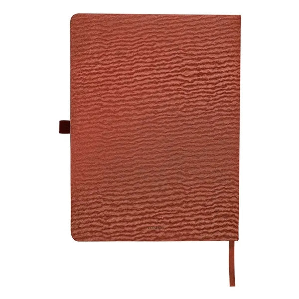 Leeman Roma Journal With Horizontal Phone Pocket 7.5" X 9...