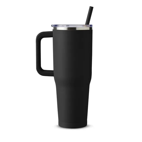 Harriton 40 oz Vacuum Insulated Stainless Steel Travel Tu...