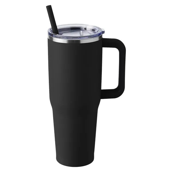 Harriton 40 oz Vacuum Insulated Stainless Steel Travel Tu...