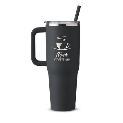 Harriton 40 oz Vacuum Insulated Stainless Steel Travel Tu...