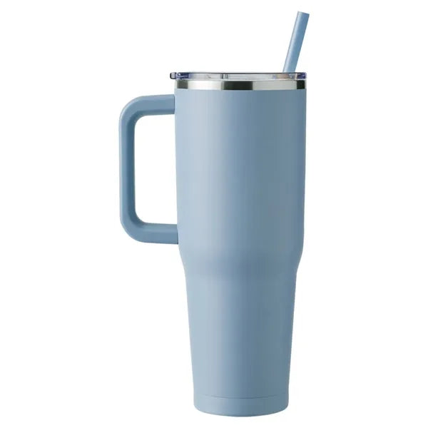 Harriton 40 oz Vacuum Insulated Stainless Steel Travel Tu...