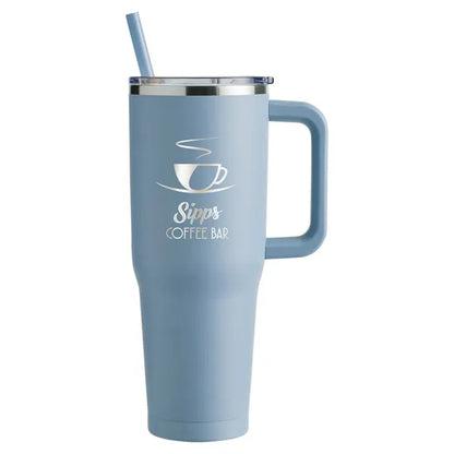 Harriton 40 oz Vacuum Insulated Stainless Steel Travel Tu...
