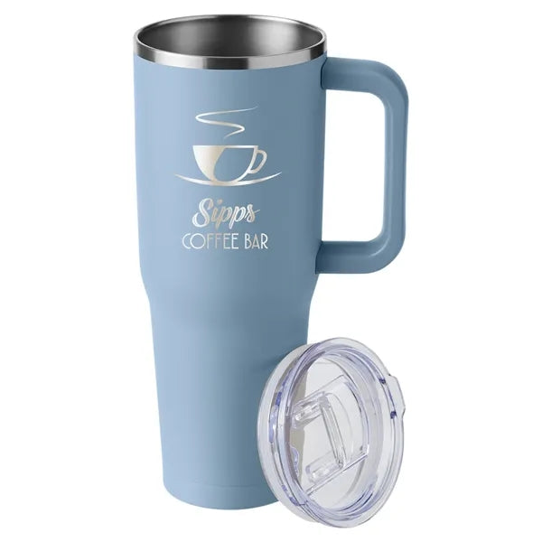 Harriton 40 oz Vacuum Insulated Stainless Steel Travel Tu...