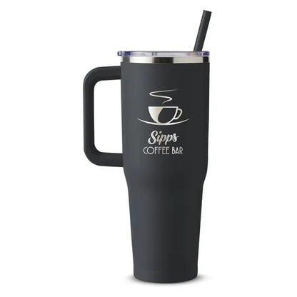 Harriton 40 oz Vacuum Insulated Stainless Steel Travel Tu...