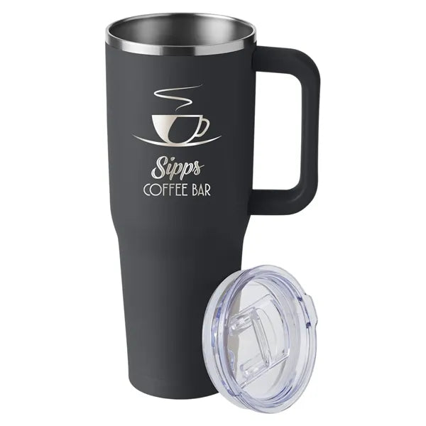 Harriton 40 oz Vacuum Insulated Stainless Steel Travel Tu...