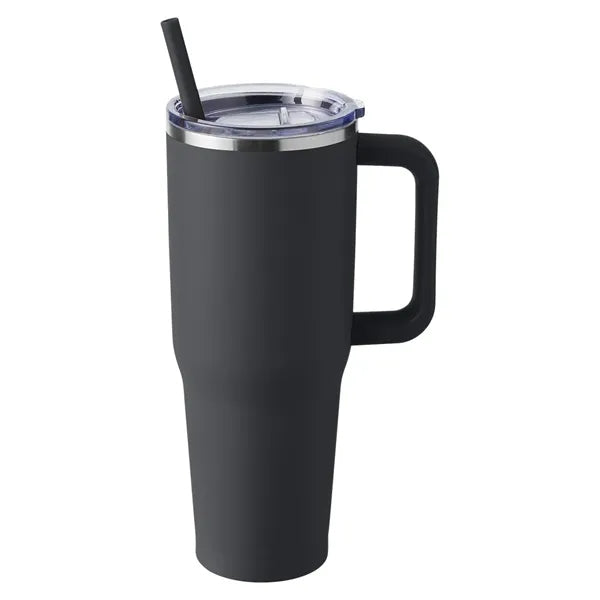 Harriton 40 oz Vacuum Insulated Stainless Steel Travel Tu...