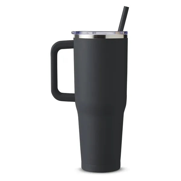 Harriton 40 oz Vacuum Insulated Stainless Steel Travel Tu...