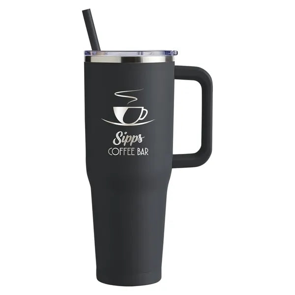 Harriton 40 oz Vacuum Insulated Stainless Steel Travel Tu...