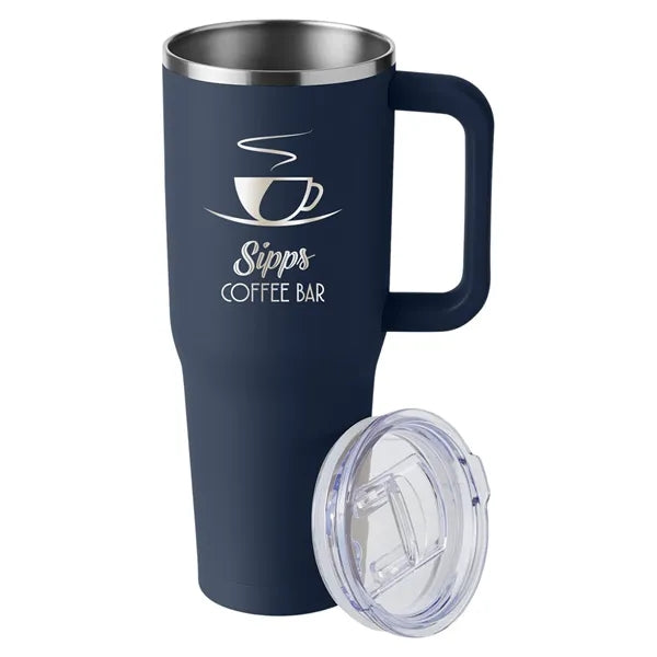 Harriton 40 oz Vacuum Insulated Stainless Steel Travel Tu...