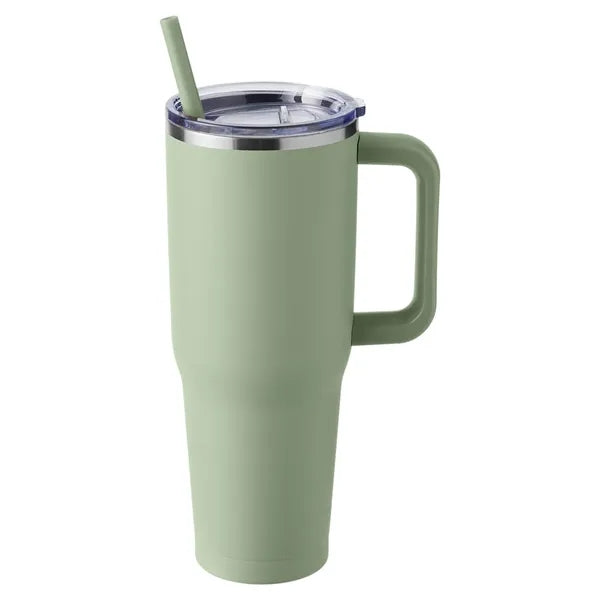 Harriton 40 oz Vacuum Insulated Stainless Steel Travel Tu...