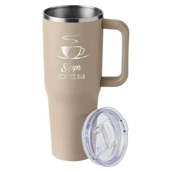 Harriton 40 oz Vacuum Insulated Stainless Steel Travel Tu...