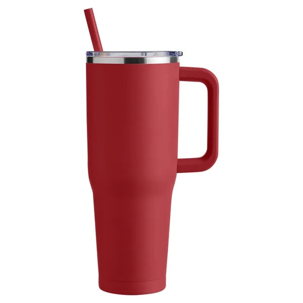 Harriton 40 oz Vacuum Insulated Stainless Steel Travel Tu...
