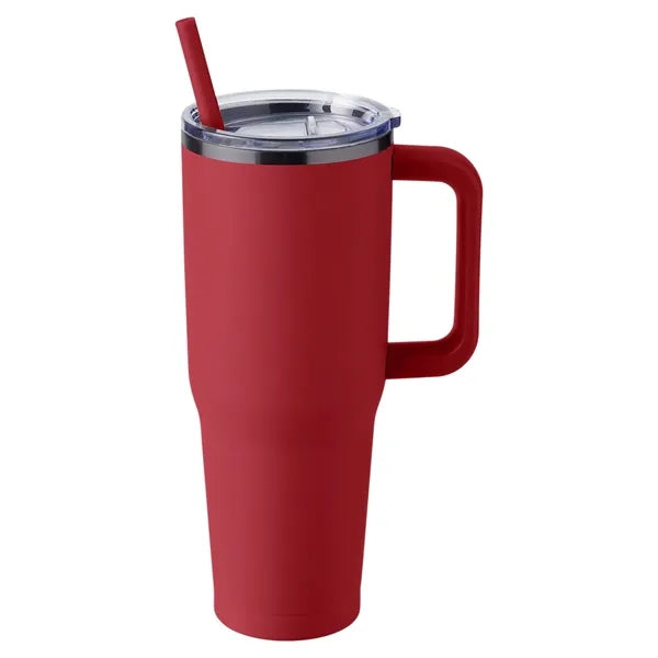 Harriton 40 oz Vacuum Insulated Stainless Steel Travel Tu...